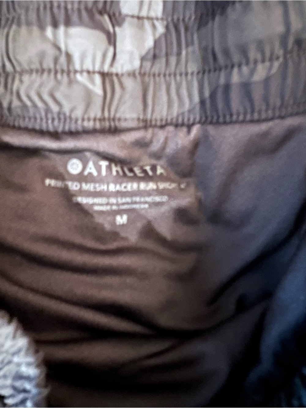 Athleta Mesh Racer Run Short - Picture 2 of 7